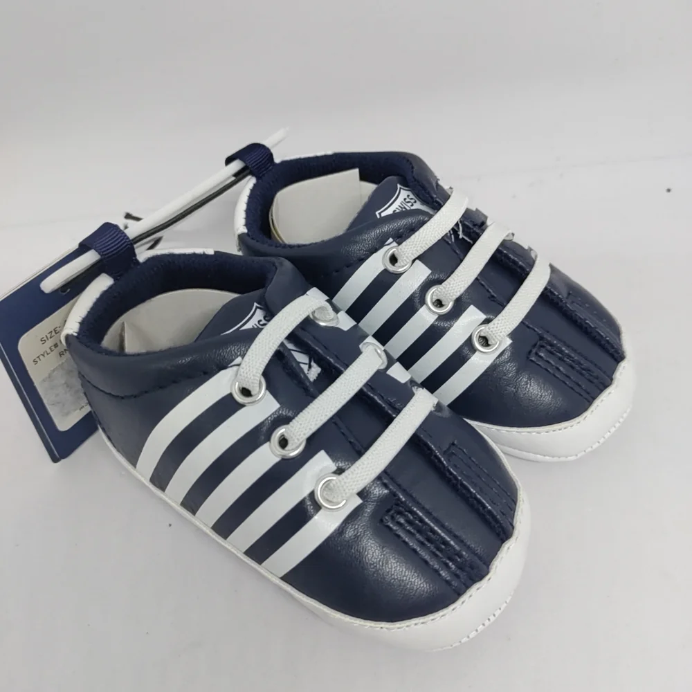 K-SWISS Baby Booties Sneakers Navy Blue Size Size 4(9-12M)